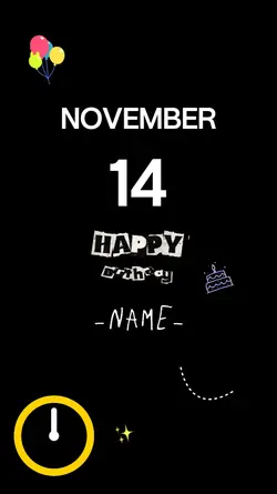 birthday template