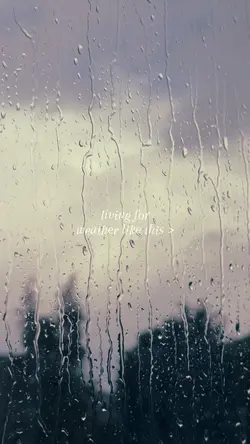 Rainy weather 