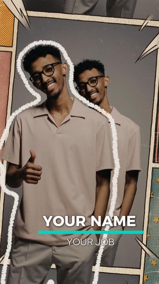 capcut template cover