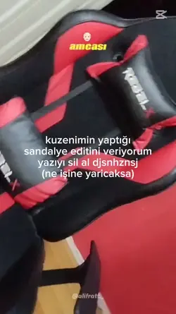 sandalye editi