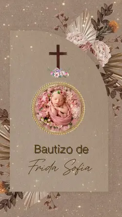 Invitación bautizo