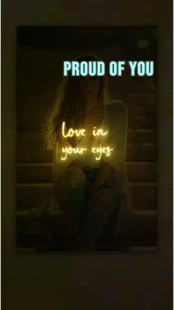 proud of you