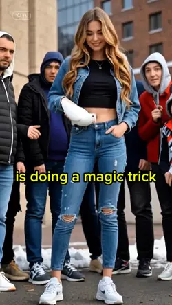 female magician