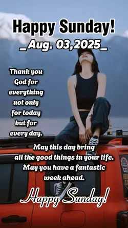 HAPPY SUNDAY