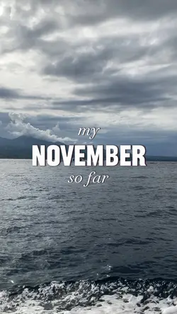 my november so far