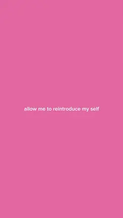 reintroduce my self