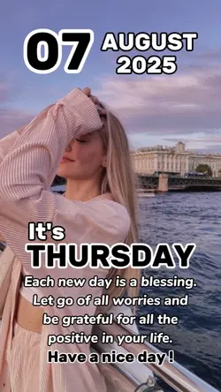 Thursday, August 7