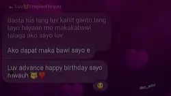 advance happy B-day
