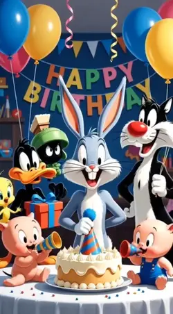 Bugs y Amigos Cumple
