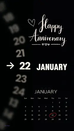 Anniversary January