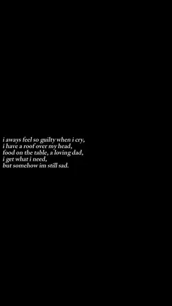 i feel guilty