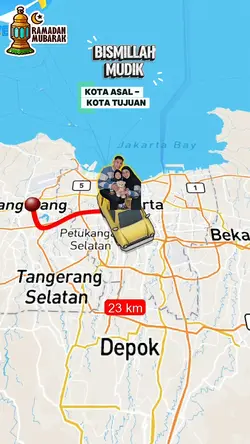 maps mudik