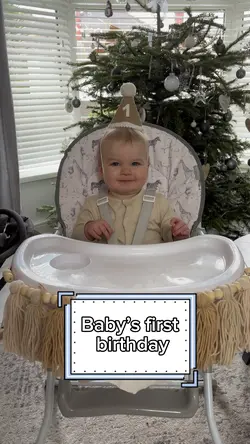 Today you turn one