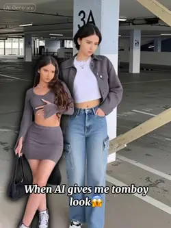 Tomboy Look AI
