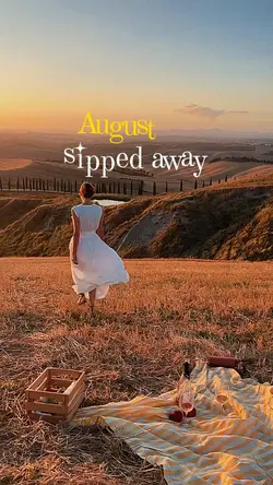 August sipped away