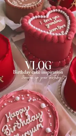 Birthday cakes