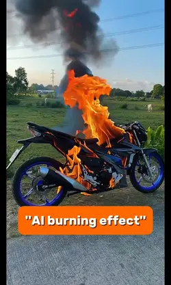 Burning effect