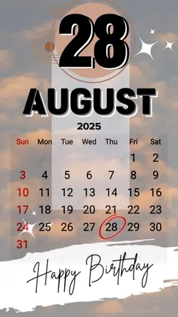Hbd 28 August 2025
