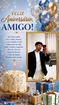Parabéns amigo irmão