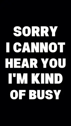 kind of busy