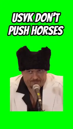 Don’t push horses 