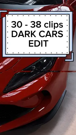 DARK CARS EDIT 👹