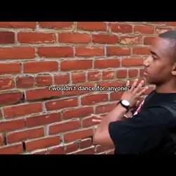 I wouldn't dance.
