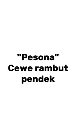 pesona cewe rambut 