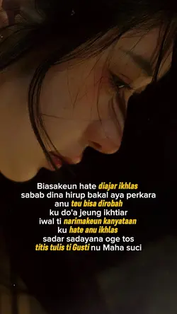 Diajar ikhlas 