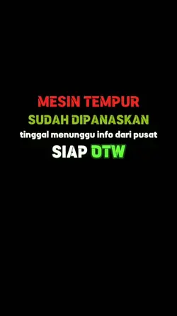 siap otw