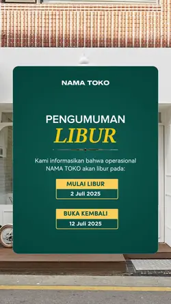 Pengumuman Libur