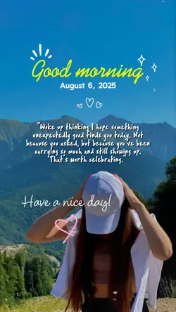 have a nice day