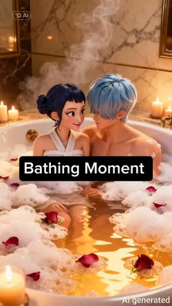 Bathing Moment 