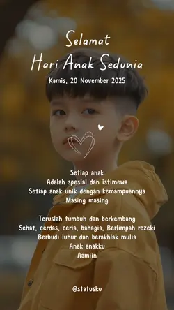 Hari Anak Sedunia