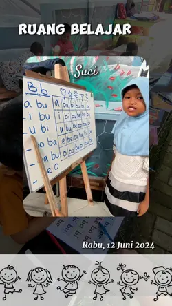 les privat baca anak