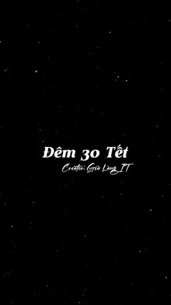 Đêm 30 Tết