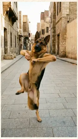 dancing dog