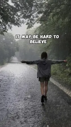 Walking in the rain 