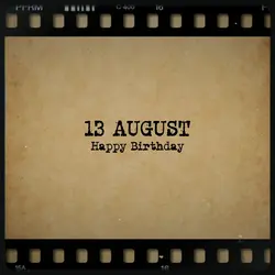 HBD 23 AUGUST 2026