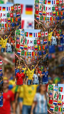 A seleção chegou