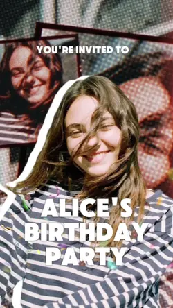 BIRTHDAY INVITATION