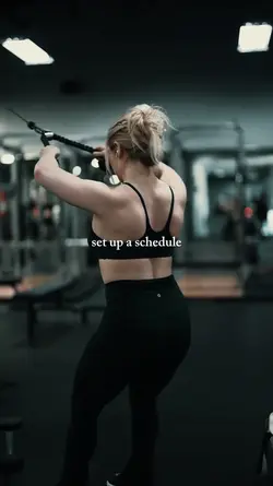 set up a schedule
