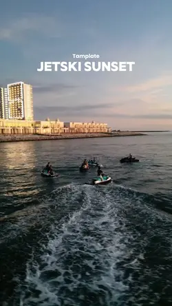 Jetski sunset 