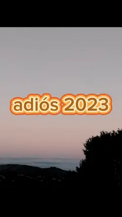 adiós 2023