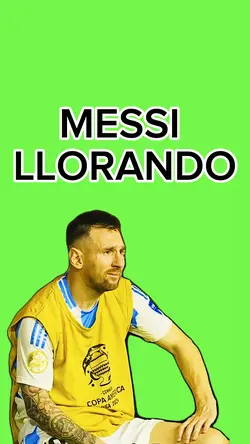 MESSI LLORANDO