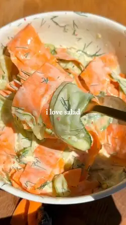 i love salad 
