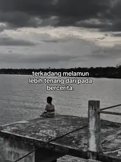 terkadang melamun 