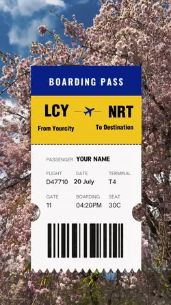 Boarding Pass Edit