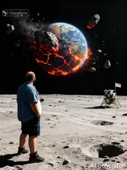 exploding earth