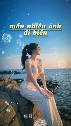 Biển + màu xinh